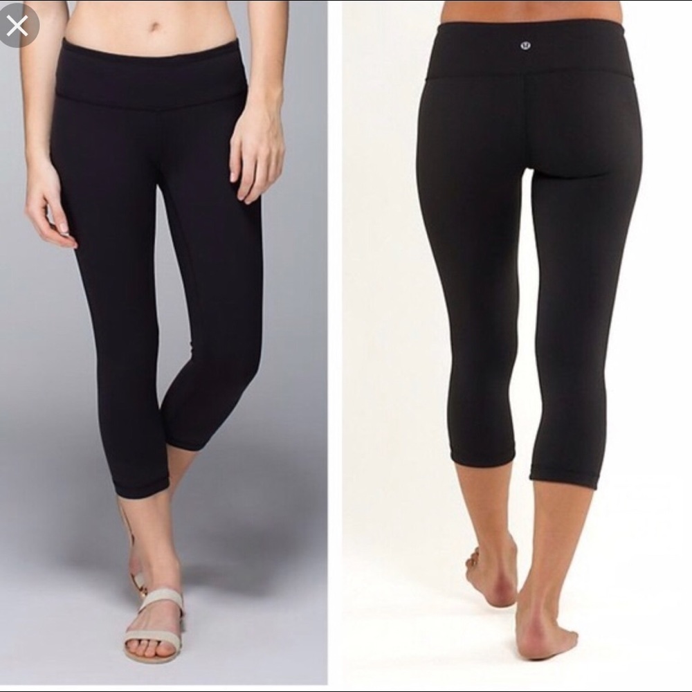 Lululemon Wunder Under Crops 4